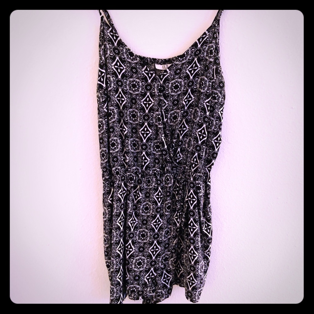 Tribal Patterned Short Romper 🖤